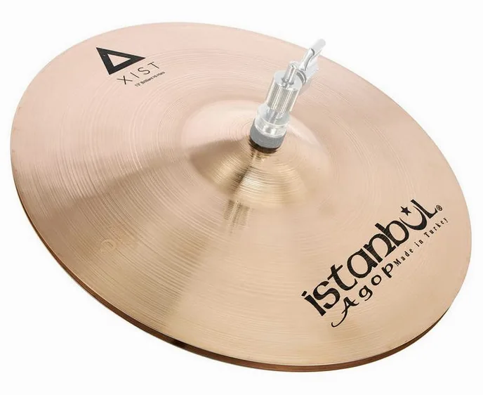 Istanbul Agop 13" Xist Hi-Hat Brilliant, vue de face