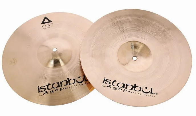 Istanbul Agop 13" Xist Hi-Hat Brilliant, sur fond neutre, photo 3