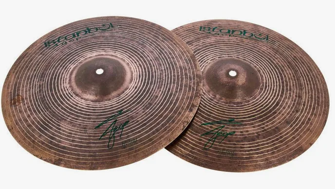 Istanbul Agop 14" Agop Signature Hi-Hat, vue de dessus, photo 2
