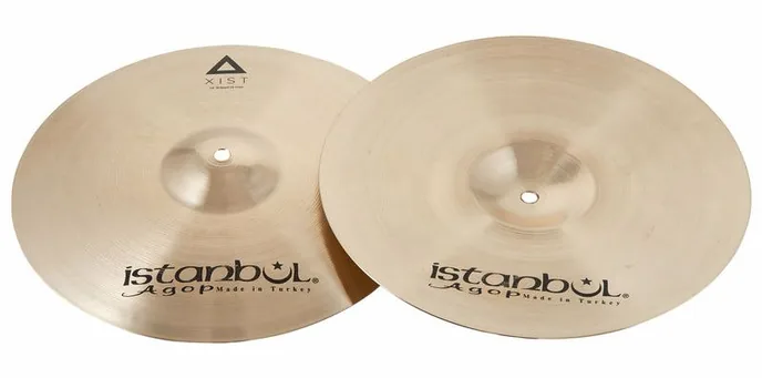 Istanbul Agop 14" Xist Hi-Hat Brilliant, vue de face, photo 2