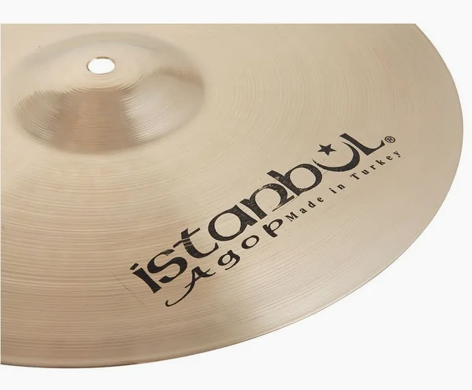 Istanbul Agop 14" Xist Hi-Hat Brilliant, vue de trois quarts, photo 3