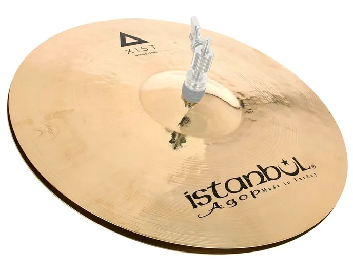 Istanbul Agop 14" Xist Power Hi-Hat, vue de près, de face