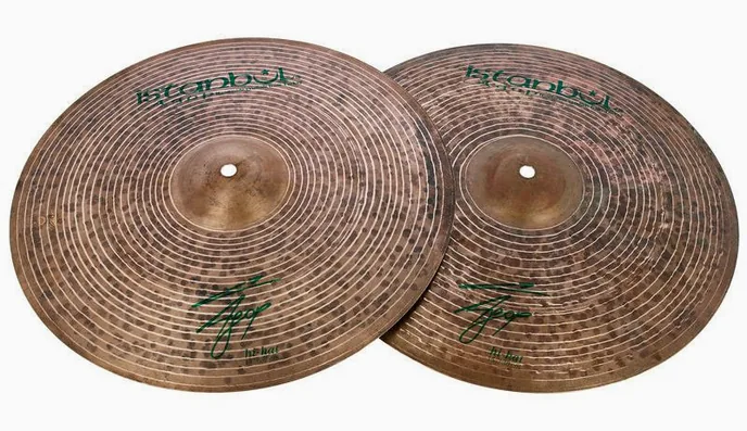 Istanbul Agop 15" Agop Signature Hi-Hat, vue de trois quarts, photo 3