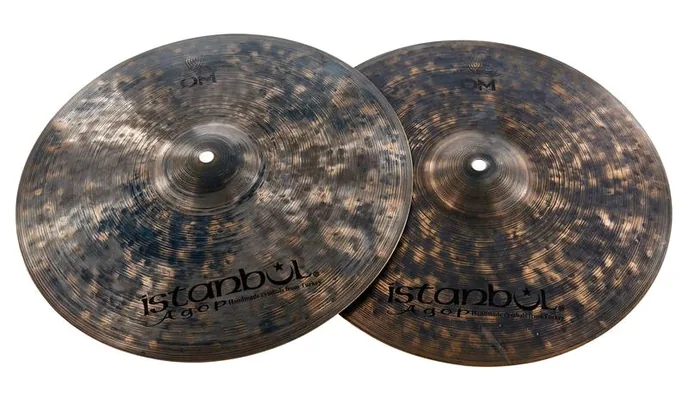 Istanbul Agop 15" Cindy Blackman OM Hi-Hat, vue de face