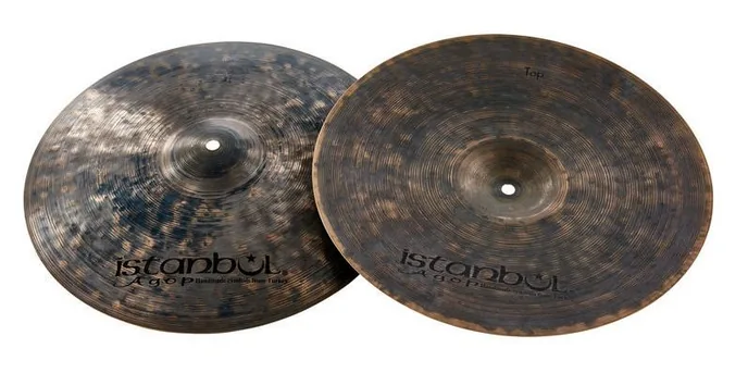 Istanbul Agop 15" Cindy Blackman OM Hi-Hat, vue de trois quarts, photo 2