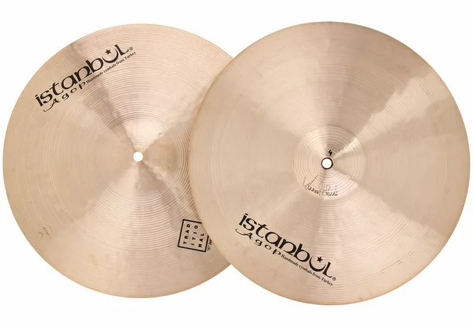 Istanbul Agop 15" Traditional Jazz Hi-Hat, vue de près, photo 3