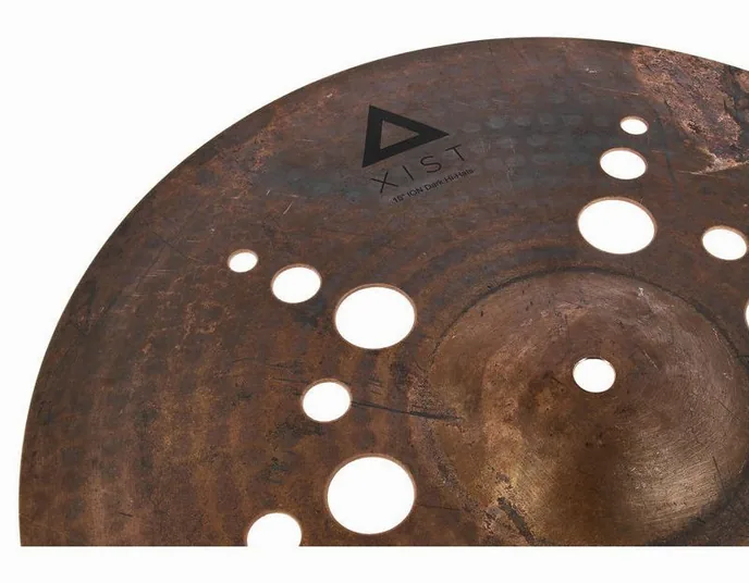 Istanbul Agop 15" Xist Dark ION Hi-Hat, vue de profil, photo 4