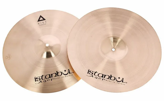 Istanbul Agop 15" Xist Hi-Hat Brilliant, vue de profil, photo 3