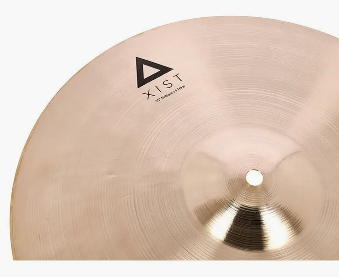 Istanbul Agop 15" Xist Hi-Hat Brilliant, vue de face, photo 4