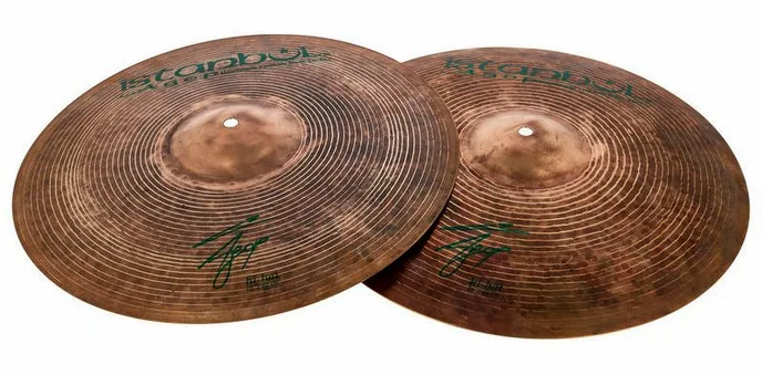 Istanbul Agop 16" Agop Signature Hi-Hat, vue de face, photo 2