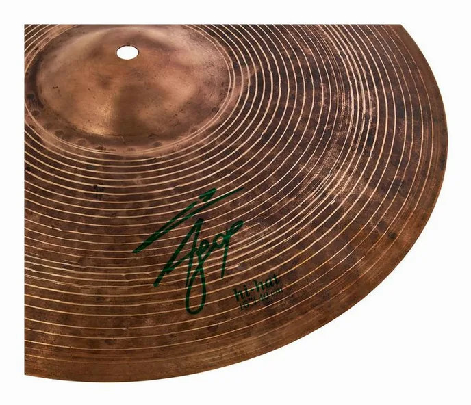 Istanbul Agop 16" Agop Signature Hi-Hat, vue de dessus, photo 4