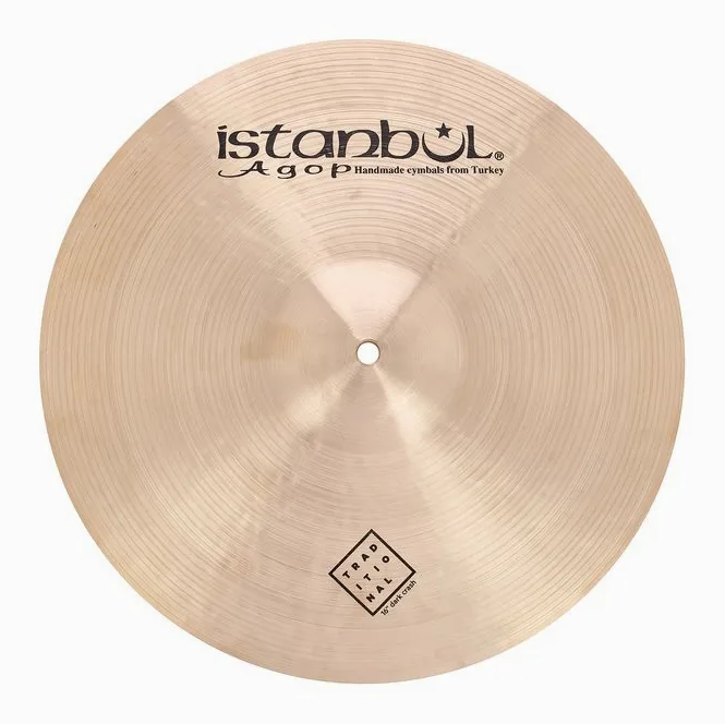 Istanbul Agop 16" Traditional Dark Crash, vue de profil, photo 2