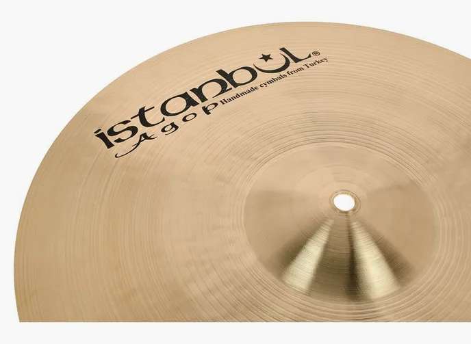 Istanbul Agop 16" Traditional Medium Crash, vue de dessus, photo 4
