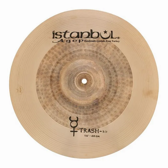 Istanbul Agop 16" Traditional Trash Hit, sur fond neutre, photo 2
