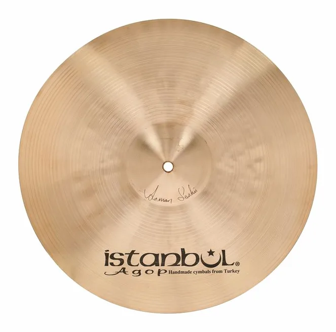 Istanbul Agop 16" Traditional Trash Hit, vue de trois quarts, photo 3