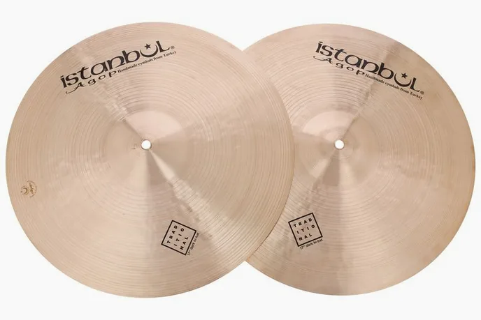 Istanbul Agop 17" Traditional Dark Hi-Hat, vue de près, photo 2