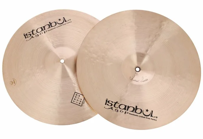 Istanbul Agop 17" Traditional Dark Hi-Hat, vue de profil, photo 3