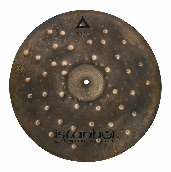 Istanbul Agop 17" Xist Dry Dark Crash, vue de face, photo 2