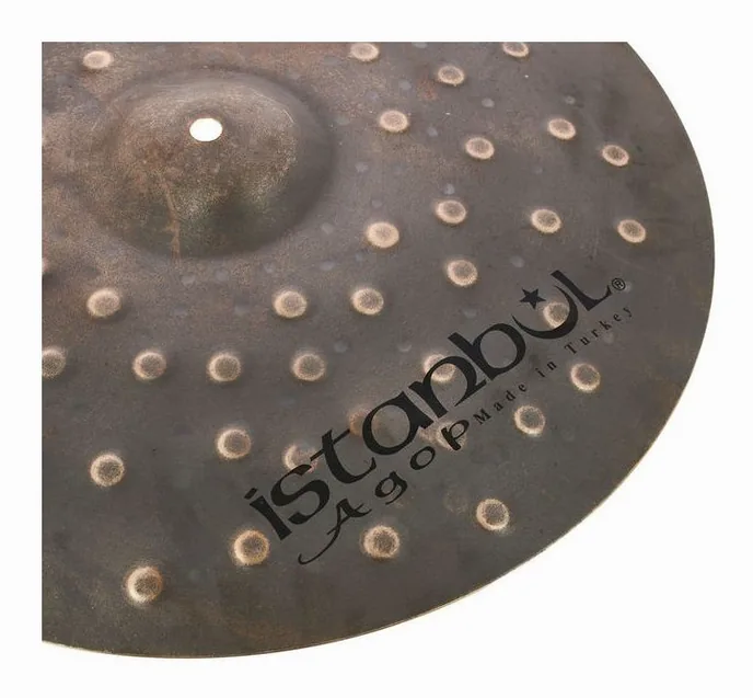 Istanbul Agop 17" Xist Dry Dark Hi-Hat, vue de profil, photo 4
