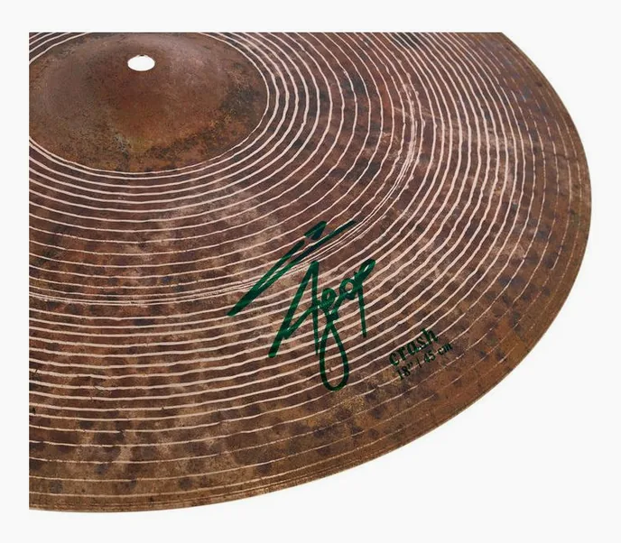 Istanbul Agop 18" Agop Signature Crash, vue de dessus, photo 3