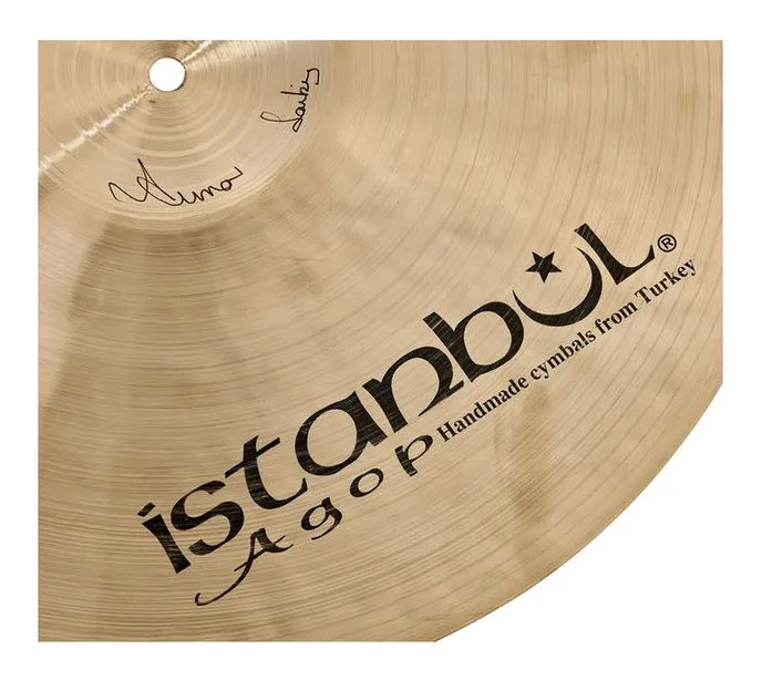 Istanbul Agop 18" Mel Lewis Sign. 1982 Crash, sur fond neutre, photo 4