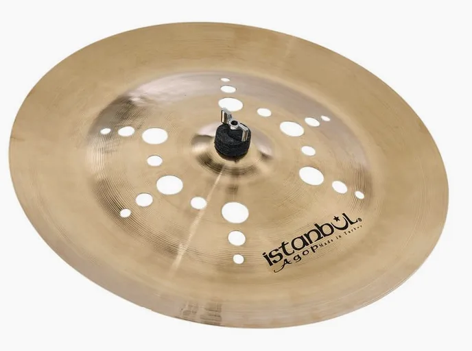 Istanbul Agop 18" Xist ION China Brilliant, vue de près, de face