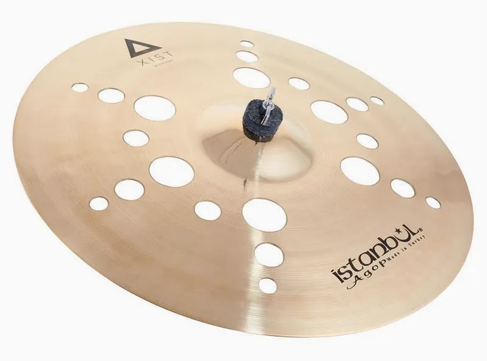 Istanbul Agop 18" Xist ION Crash Brilliant, vue de près, de face