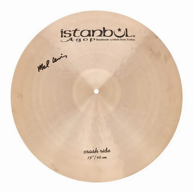 Istanbul Agop 19" Mel Lewis Sign. Crash-Ride, vue de près, photo 2