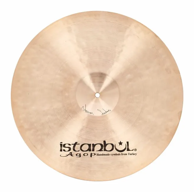Istanbul Agop 19" Mel Lewis Sign. Crash-Ride, vue de trois quarts, photo 3