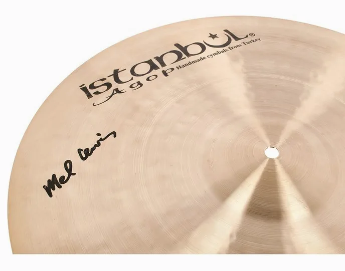 Istanbul Agop 19" Mel Lewis Sign. Crash-Ride, vue de face, photo 4