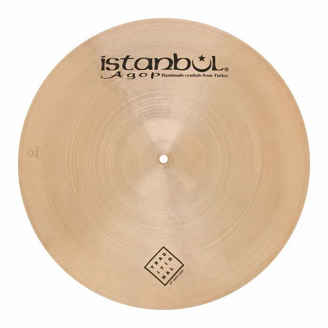 Istanbul Agop 19" Traditional Dark Crash, vue de profil, photo 2