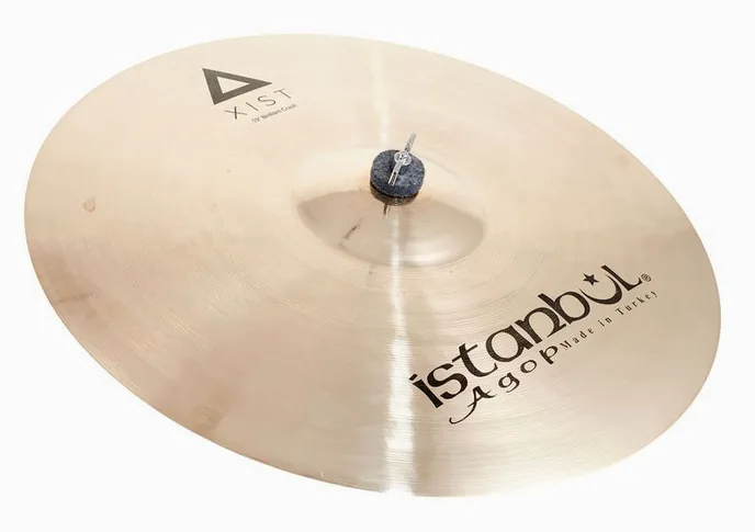 Istanbul Agop 19" Xist Crash Brilliant, sur fond neutre
