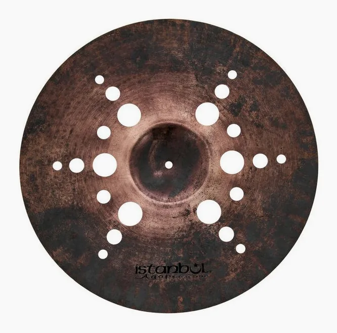 Istanbul Agop 19" Xist Dark ION Crash, vue de près, photo 2