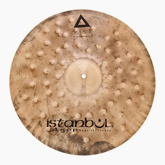 Istanbul Agop 19" Xist Dry Dark Brill. Crash, vue de profil, photo 2
