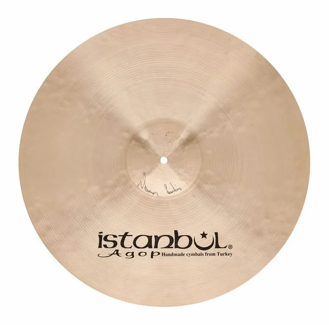 Istanbul Agop 20" Traditional Jazz Ride, vue de dessus, photo 3