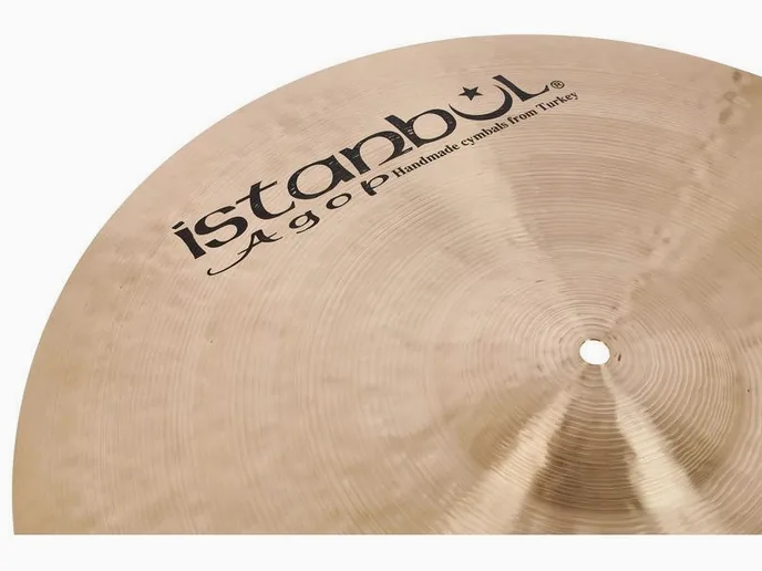 Istanbul Agop 20" Traditional Jazz Ride, vue de profil, photo 4