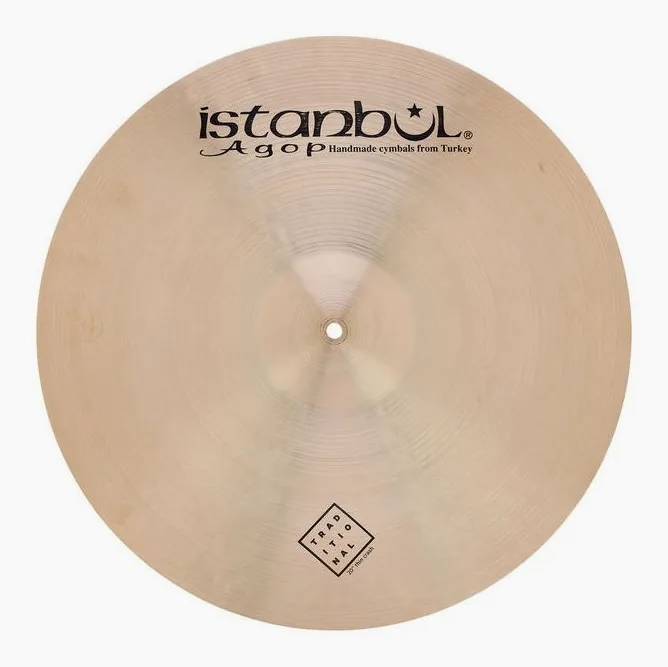 Istanbul Agop 20" Traditional Thin Crash, vue de près, photo 2
