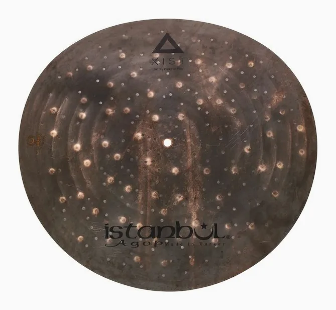 Istanbul Agop 20" Xist Dry Dark Flat Ride, vue de face, photo 2