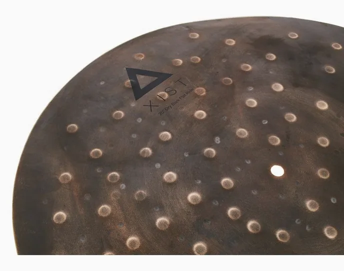 Istanbul Agop 20" Xist Dry Dark Flat Ride, vue de près, photo 4