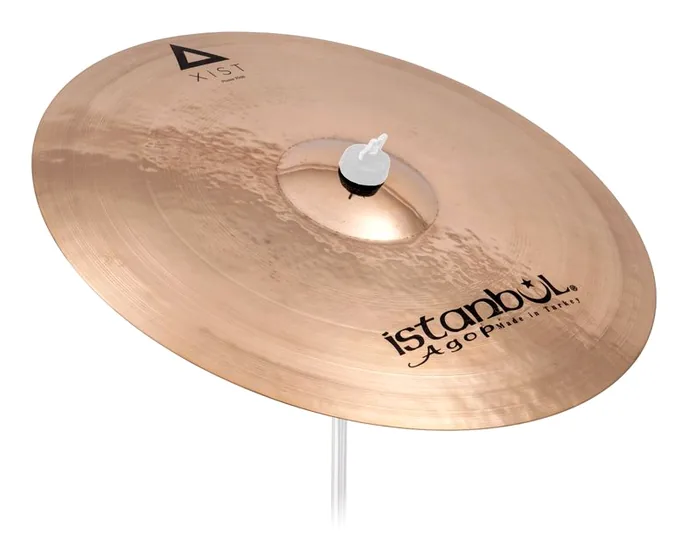Istanbul Agop 20" Xist Power Ride, de face sur fond neutre