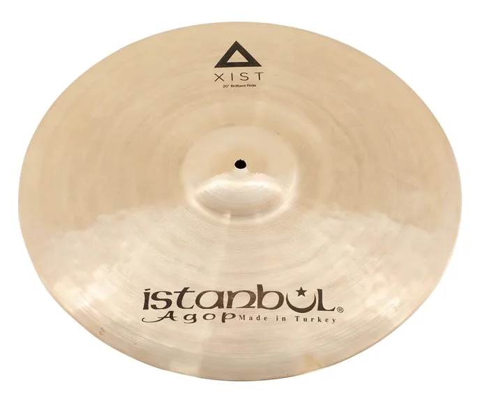 Istanbul Agop 20" Xist Ride Brilliant, vue de profil, photo 2