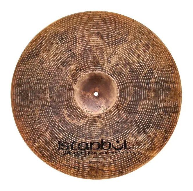 Istanbul Agop 21" Custom Series SE Jazz Ride, sur fond neutre, photo 2