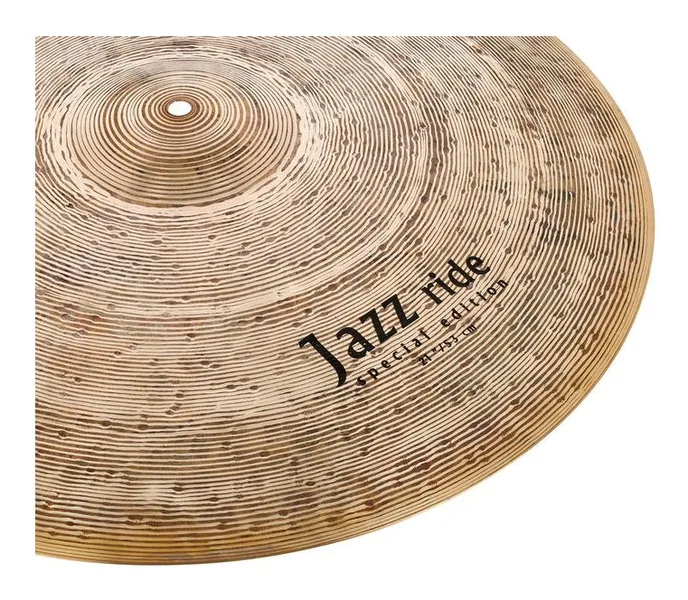 Istanbul Agop 21" Custom Series SE Jazz Ride, vue de profil, photo 4