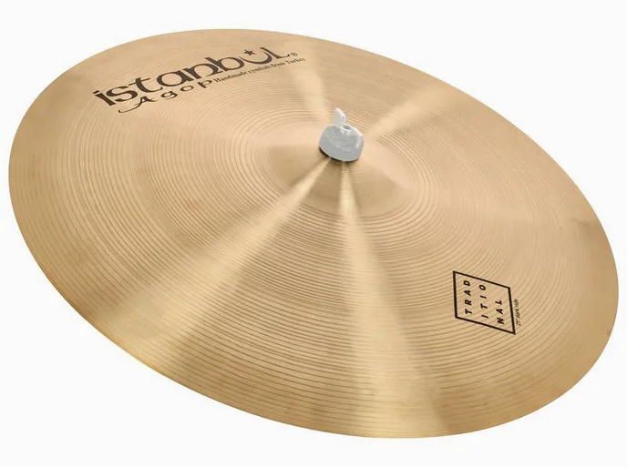 Istanbul Agop 21" Traditional Dark Ride, vue de face