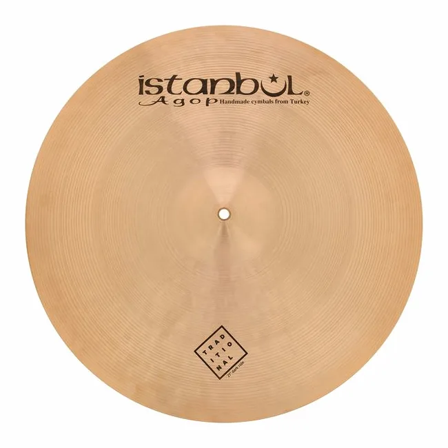Istanbul Agop 21" Traditional Dark Ride, vue de près, photo 2