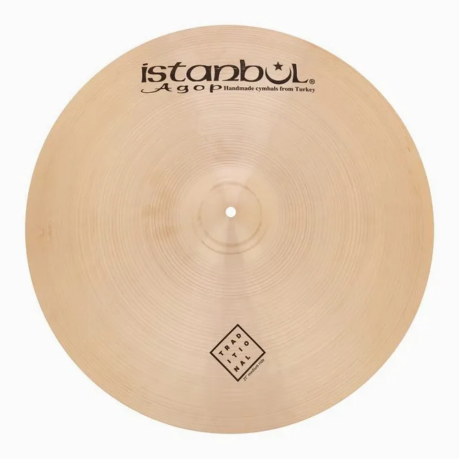 Istanbul Agop 21" Traditional Medium Ride, vue de face, photo 2