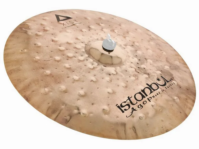 Istanbul Agop 21" Xist Dry Dark Brill. Crash, de face sur fond neutre