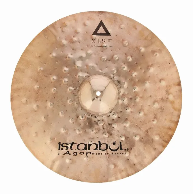 Istanbul Agop 21" Xist Dry Dark Brill. Crash, vue de face, photo 2