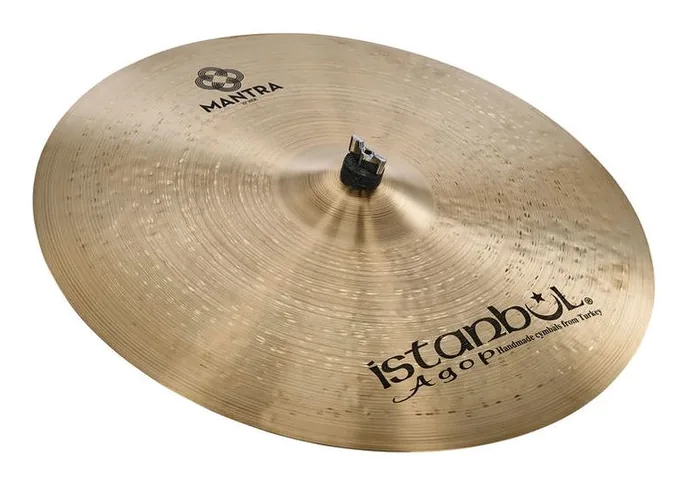 Istanbul Agop 22" Mantra Ride, de face sur fond neutre