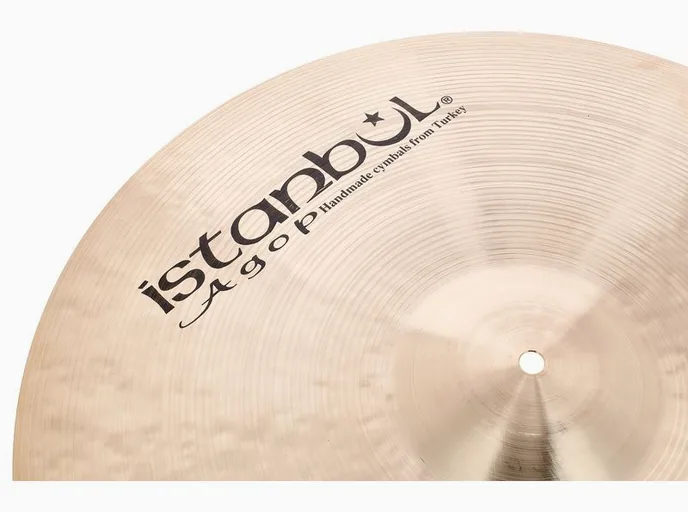 Istanbul Agop 22" Traditional Crash Ride, vue de trois quarts, photo 4
